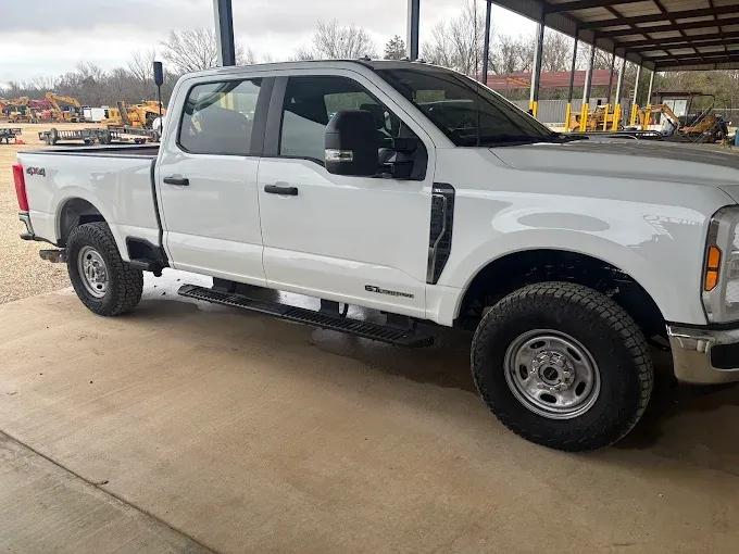 White truck after professional auto detailing in Bryan, TX